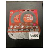 7" & 7-1/4" Abrasive Blades x 6