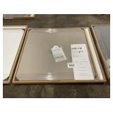 36" x 36" Aquabella Brown/Latte Shower Base