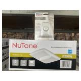 NuToneï¿½ #EZ80NCK. Vent Fan w/ Wall Control