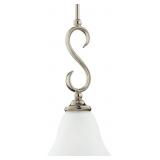 SeaGullï¿½ 1-Bulb Pendant Light in Nickel x 3