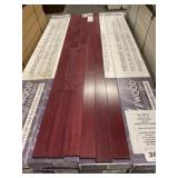 3-1/4" Purple Heart Hardwood Flooring x455 SF
