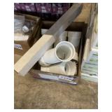 4" White PVC Drain Y