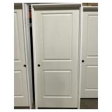 28" x 80" RH MDF 2-Panel Square Top Interior Door