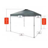RTA Everbiltï¿½ 10Ft x 10Ft Gray Instant Canopy