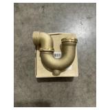 2" x 1-1/2" Cast Brass Cleanout