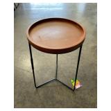 Vigoroï¿½ 19"H Wood Top Plant Stand x 2