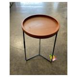 Vigoroï¿½ 19"H Wood Top Plant Stand x 2