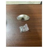 Box of (20) 3-5/8" Cupped Drawer Pulls in Nickel