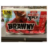 Brawnyï¿½ 8Pk of 3-Ply Paper Towels x 4