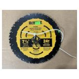 DeWalt 7 1/4" 24T Framing Saw Blades x5