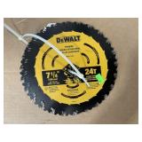 DeWalt 7 1/4" 24T Framing Saw Blades x4