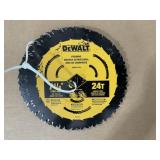 DeWalt 7 1/4" 24T Framing Saw Blades x8