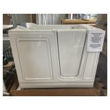 28" x 48" White Walk In Tub