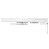 66-120" Empire Traverse Rod in White x 3