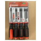 Crescent 4 Pc. Wood Chisel