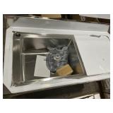 39-1/2" Single Bowl Commercial Sink in Stainless