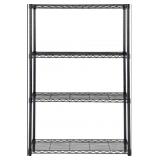 RTA 4-Tier Shelving Unit in Black
