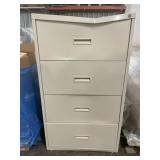 30"W 4-Tier Office Organizer Cabinet in Tan