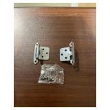Bag of (24) 2-3/8" Self-Closing Hinges in Chrome