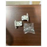 Bag of (24) 2-3/8" Self-Closing Hinges in White