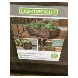 24"L Farmhill Deck Box Planter x 2