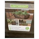 24"L Farmhill Deck Box Planter x 2