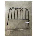 Round Gothic Fence in Black x 12Pcs