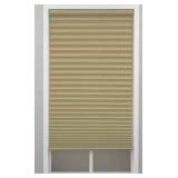 23-1/2" x 64" Camel Colored Cordless Blinds x 2
