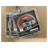 Omega 4.5" Diamond Blade x3