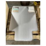 33" x 48" Studded Acrylic Chair Mat for Carpet