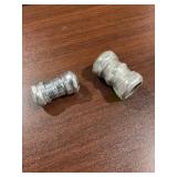 Mixed Lot of 1/2" and 3/4" Compression Fittings