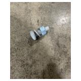 Bucket of Galvanized Guardrail Hardware