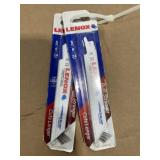 Lenox 5Pc. 6" 24TPI Reciprocating Blades x2