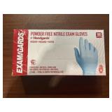 100Pk Medium Powder Free Nitrile Exam Gloves x 7
