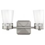Feissï¿½ 2-Bulb Vanity Light in Nickel