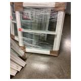 37-1/2" x 31-1/2" White Vinyl Slider Window x 3