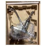 Single Handle Kitchen Faucet-Chrome