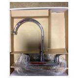 8" Two Handle Kitchen Faucet-Chrome