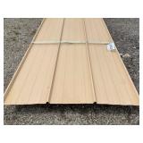 Mixed Length Tan Metal Roofing/Siding x 682 LF