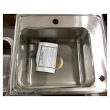 22" x 19" Drop-in Sink in Stainless Steel