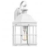 Ashley 1-Bulb Wall Lantern in White x 2