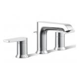 Kohler Widespread Bathroom Sink Faucet Chrome