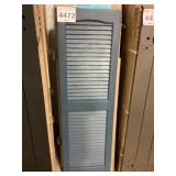 14.4 x 47? Indigo Blue Shutters x 5 pair