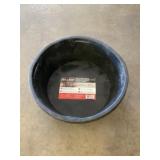 6.5 Gal. Rubber Livestock Utility Tub x5