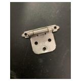 Box Of 25 Satin Chrome Self Closing Hinges