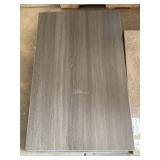 22" x 35-1/2" Wood-Grain Gray Shelf Panel x3