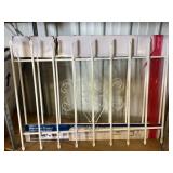 Vertical Window Guard in White x2
