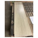 11" x 46" Beige Porcelain Tile x 582 SF