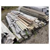Misc. Pallet Vinyl Siding Accessories and More