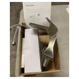 Brushed Nickel Top Flow Basin Faucet